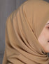 EMANI SQUARE SCARF (GOLDEN ROD)